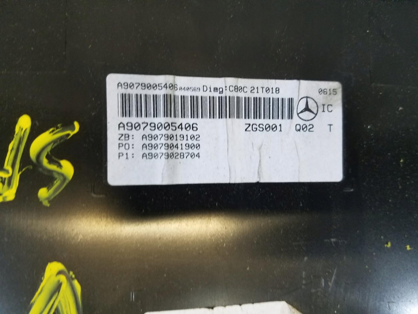 Mercedes-Benz Sprinter W907 A9079005406 Screen Kombiinstrument Tacho - Thumbnail 5