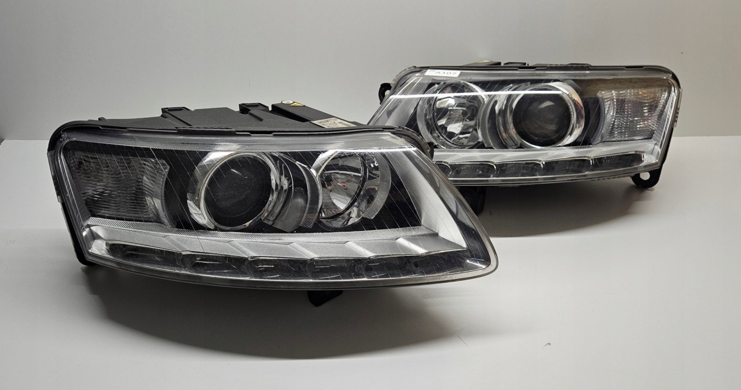Frontscheinwerfer Audi A6 4F0941003A Facelift Xenon Links Scheinwerfer Headlight - Thumbnail 1