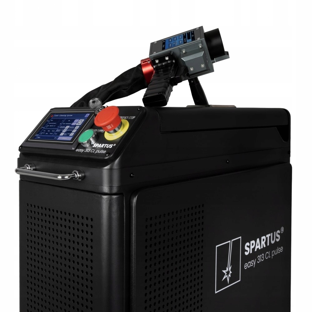PULSACYJNA OCZYSZCZARKA LASEROWA SPARTUS Easy 313CL PULSE MINI czyszczarka 