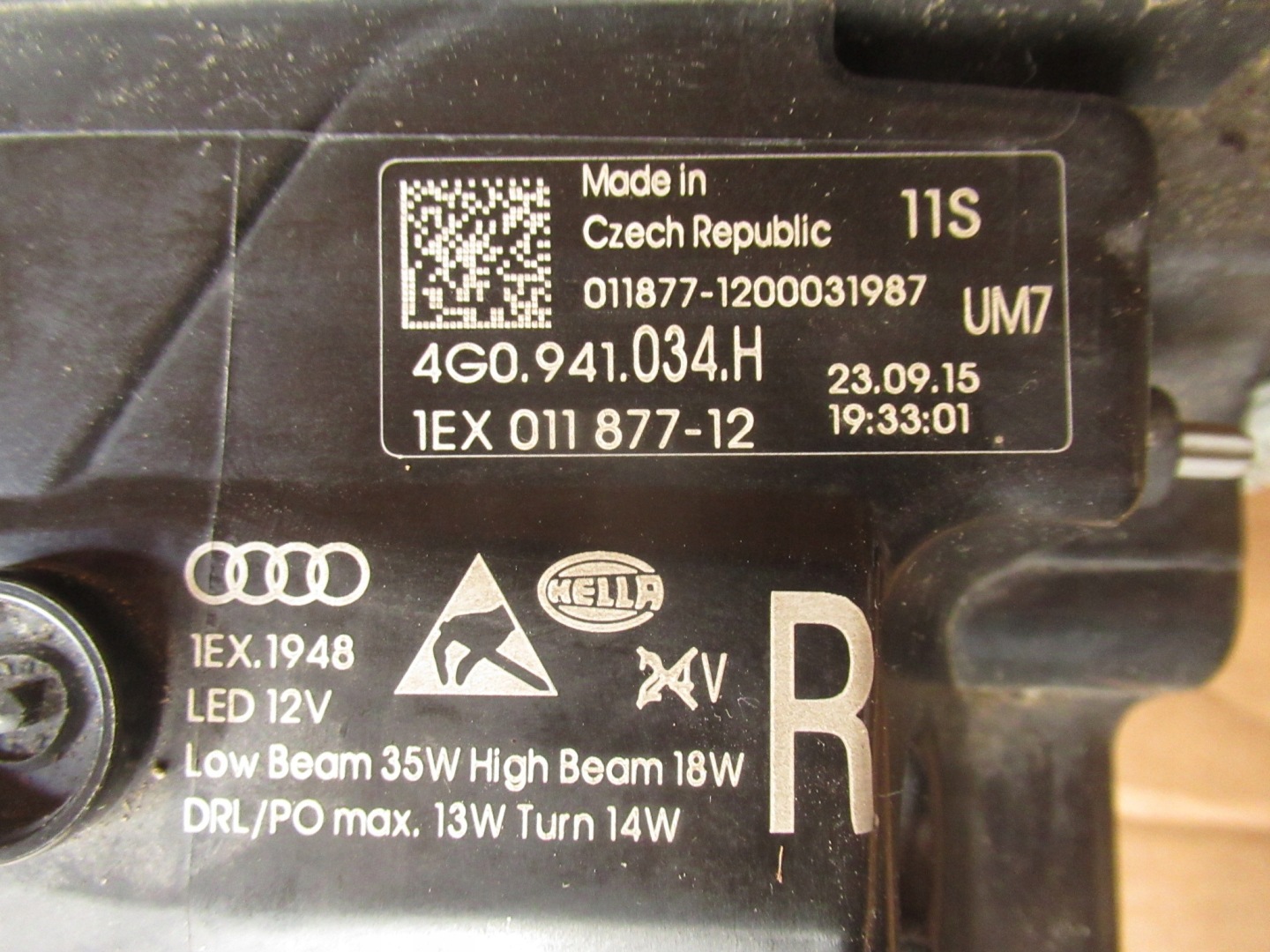 Frontscheinwerfer Audi A6 4G0941033H Matrix LED Links Scheinwerfer Headlight - Thumbnail 10
