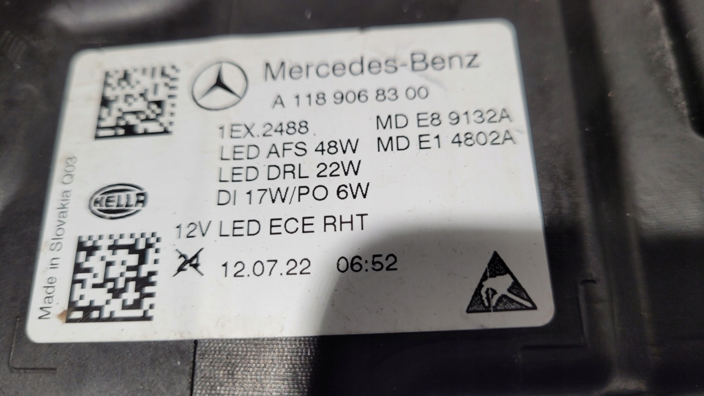 Frontscheinwerfer Mercedes-Benz CLA C118 A1189068400 High Performance LED Links Headlight - Thumbnail 10