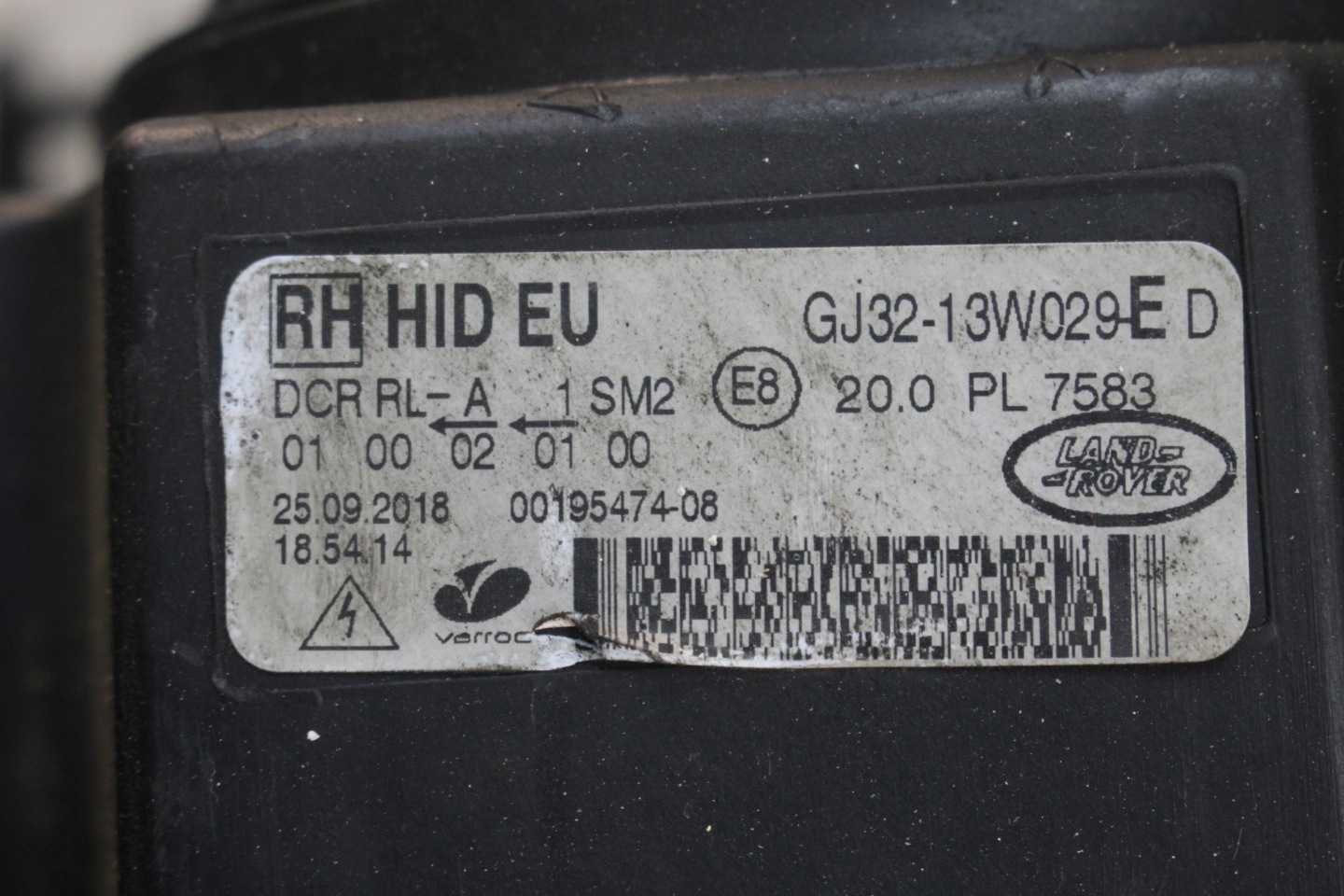 Frontscheinwerfer Land Rover Range Evoque LV GJ3213W029 Xenon Rechts Headlight - Thumbnail 12