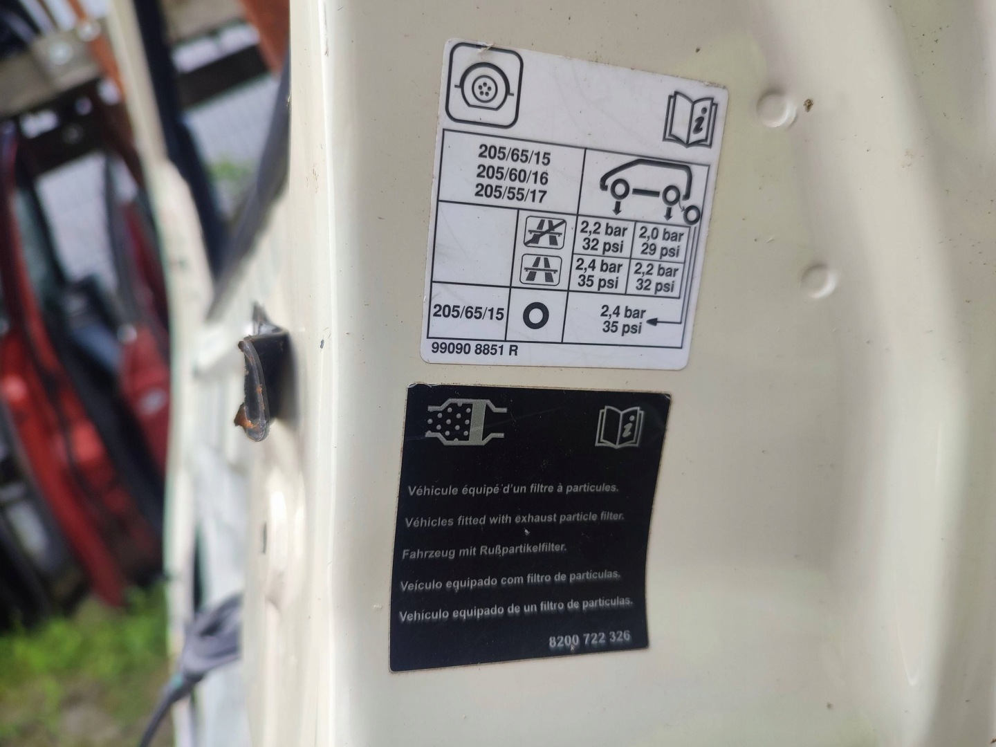 Renault Fluence L30Z Tür Vorne Rechts Door Porta Porte - Thumbnail 11