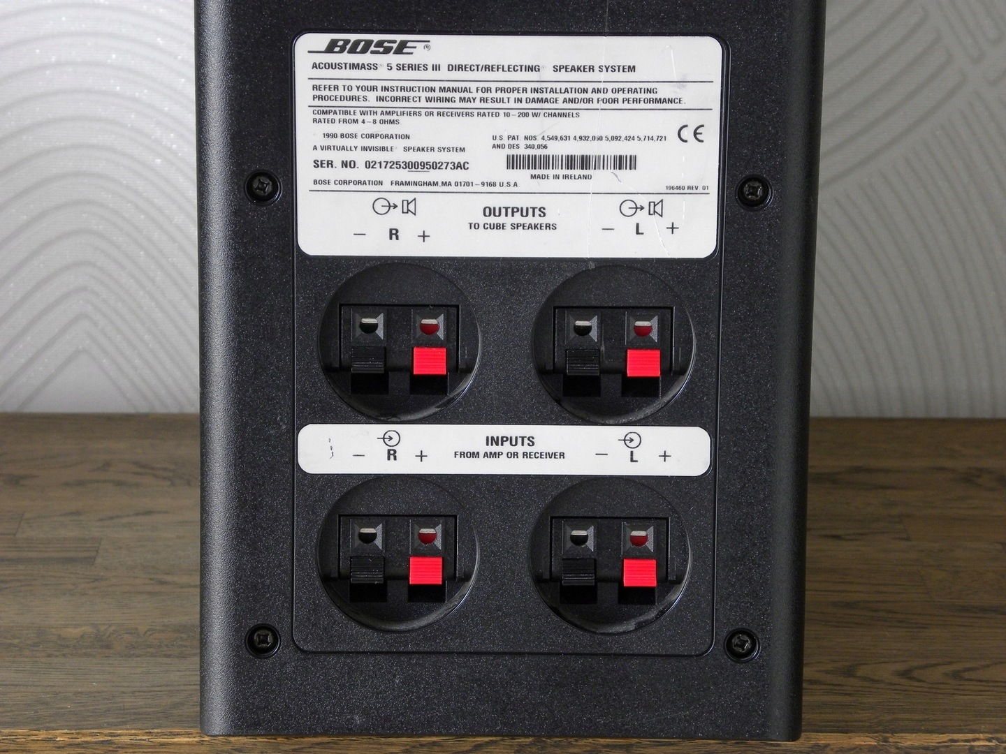 BOSE Acoustimass 5 Series III スピーカーシステム BOSE ACOUSTIMASS 5 SERIES III - zestaw do stereo