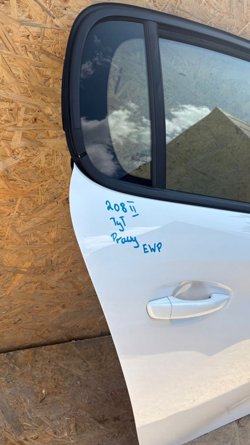 Peugeot 208 I Tür Hinten Rechts Door Porta Porte - Thumbnail 4