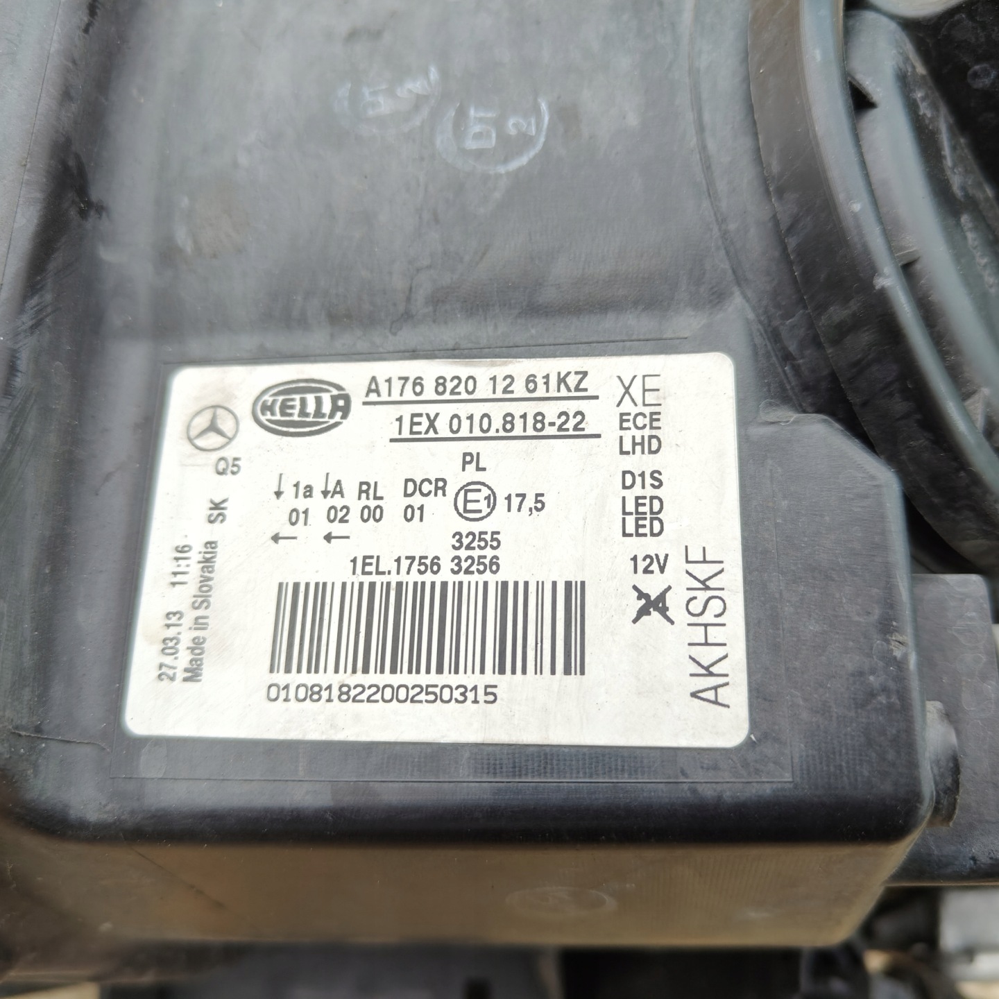 Frontscheinwerfer Mercedes-Benz A-Klasse W176 A1768201261 Xenon Rechts Headlight - Thumbnail 10