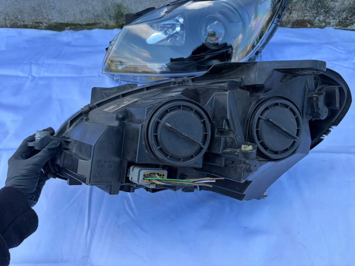 Frontscheinwerfer Mercedes-Benz C-Klasse W204 A2048205159 LED Links Headlight - Thumbnail 11