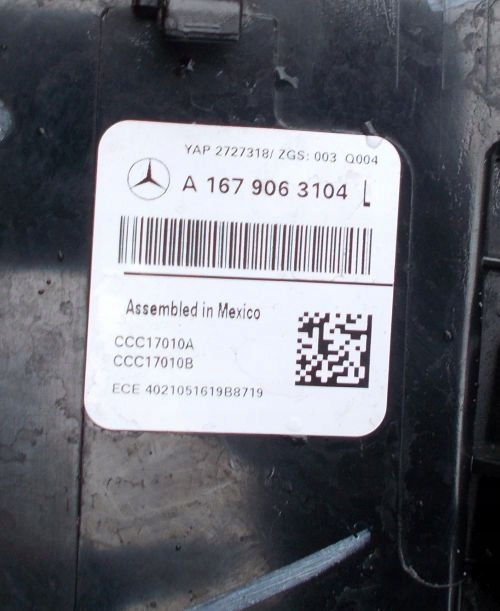 Mercedes-Benz GLE W167 Rückleuchte A1679063104 Rearlamp - Thumbnail 6