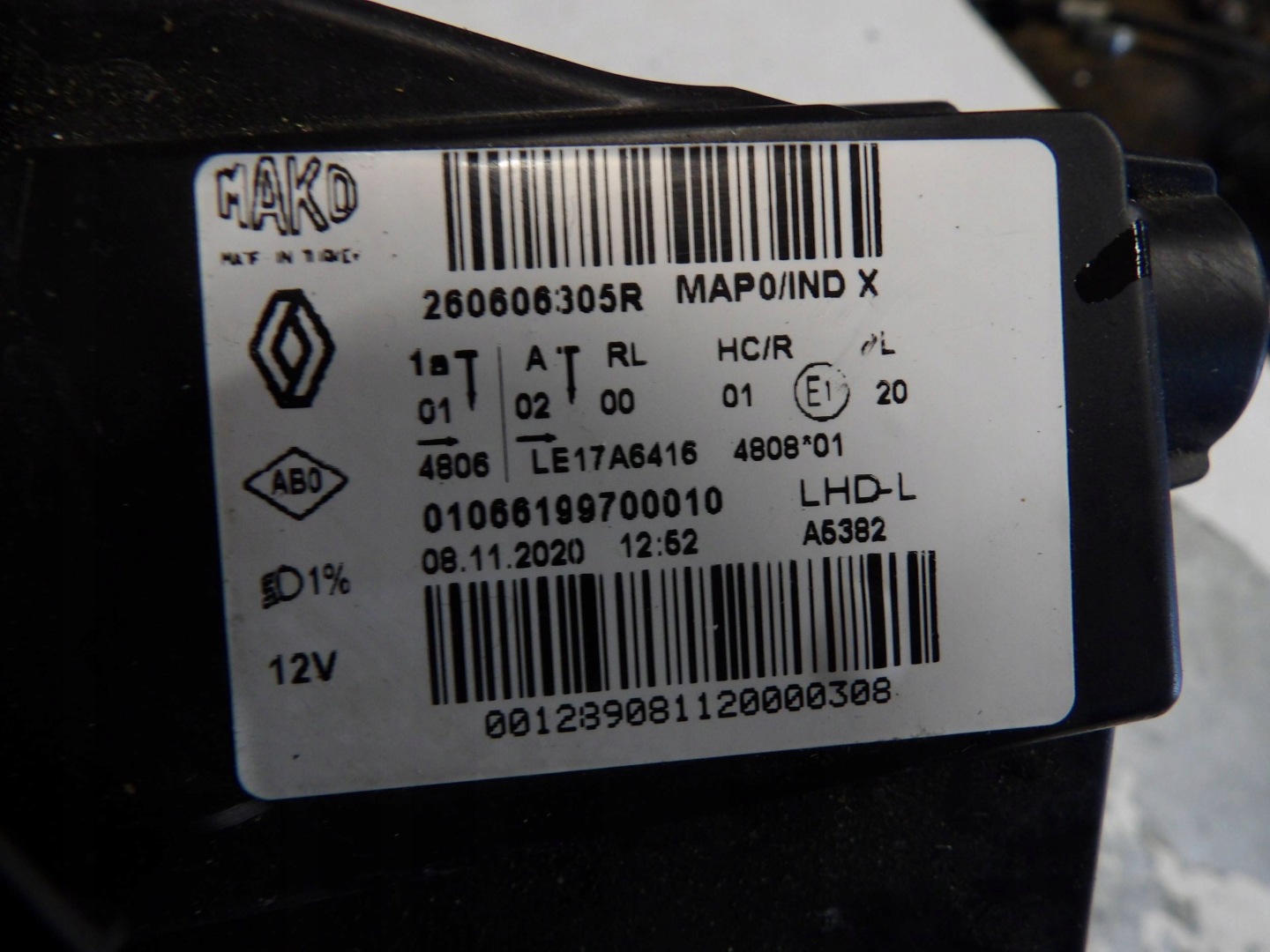 Frontscheinwerfer Renault Clio X98 260606305R LED Links Scheinwerfer Headlight - Thumbnail 3