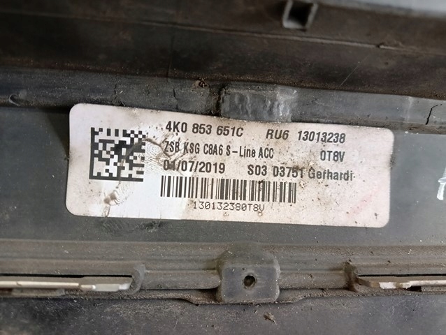 Audi A6 Kühlergrill FRONTGRILL Kühlergitter 4K0853651CA - Thumbnail 6