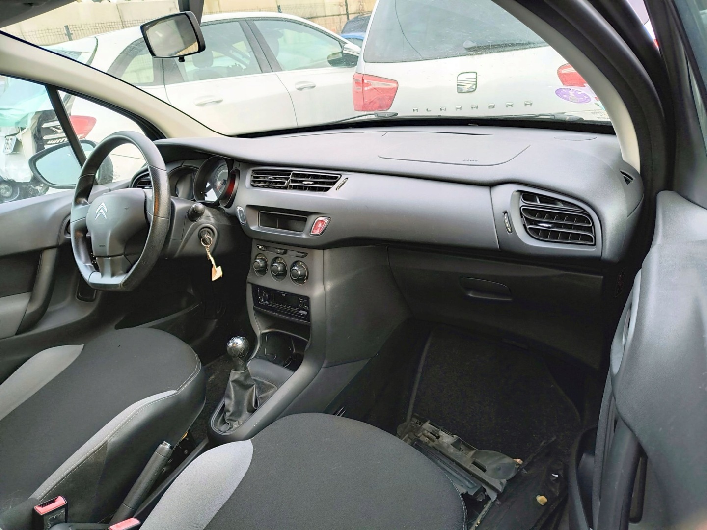 Citroen C3 Tür Hinten Links Door 9800624480WK Porta Porte - Thumbnail 10