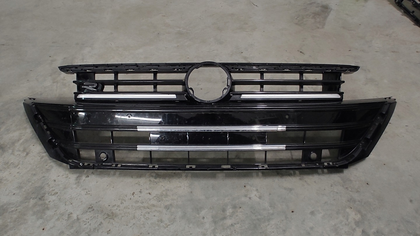 VW Arteon 3H Kühlergrill FRONTGRILL Kühlergitter 3G8853651BL - Thumbnail 1