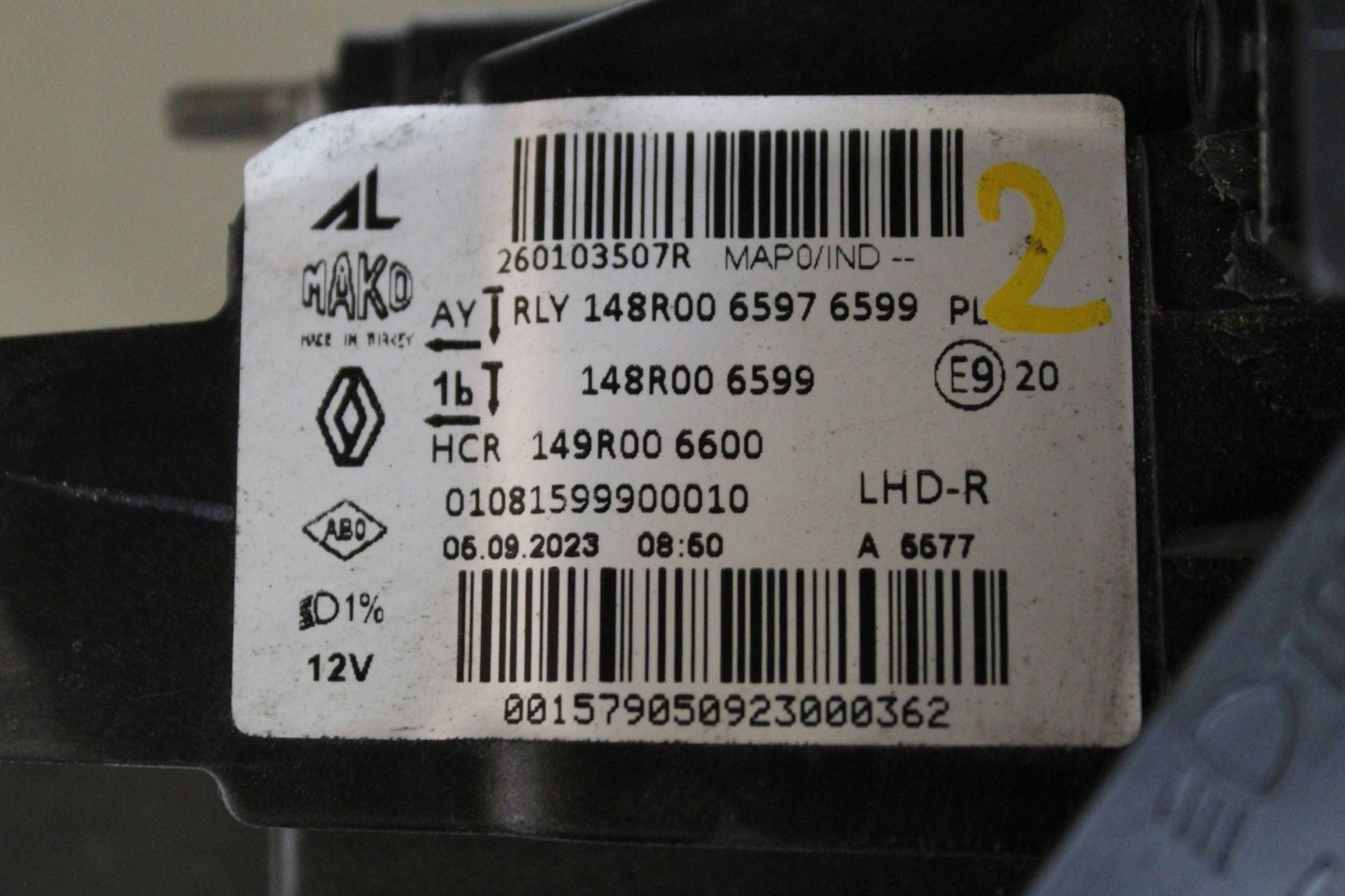 Frontscheinwerfer Renault Clio X98 260103507R LED Links Scheinwerfer Headlight - Thumbnail 6