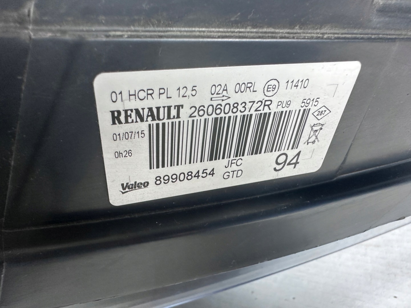 Frontscheinwerfer Renault Espace RHN 260108498R LED Links Scheinwerfer Headlight - Thumbnail 5