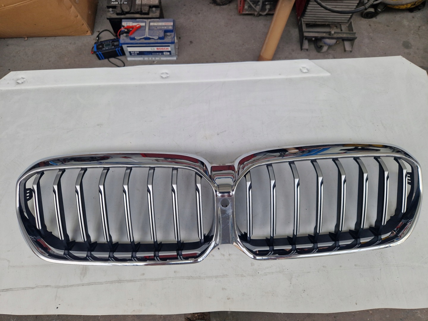BMW 5 G30 Kühlergrill FRONTGRILL Kühlergitter 9852284 - Thumbnail 1