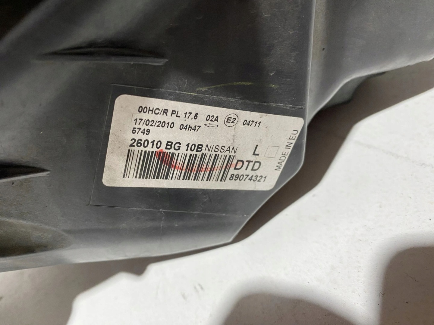 Frontscheinwerfer Nissan Micra K12 26010BG10B LED Rechts Scheinwerfer Headlight - Thumbnail 12