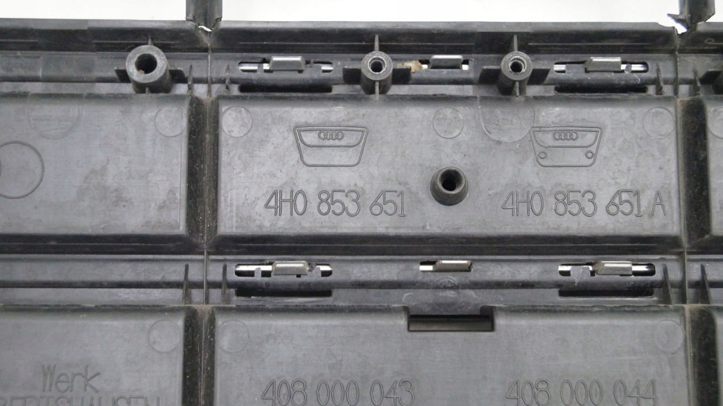 Audi A8 Kühlergrill FRONTGRILL Kühlergitter 4H0852651C - Thumbnail 6