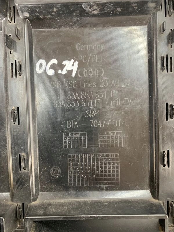 Audi Q3 Kühlergrill FRONTGRILL Kühlergitter - Thumbnail 7