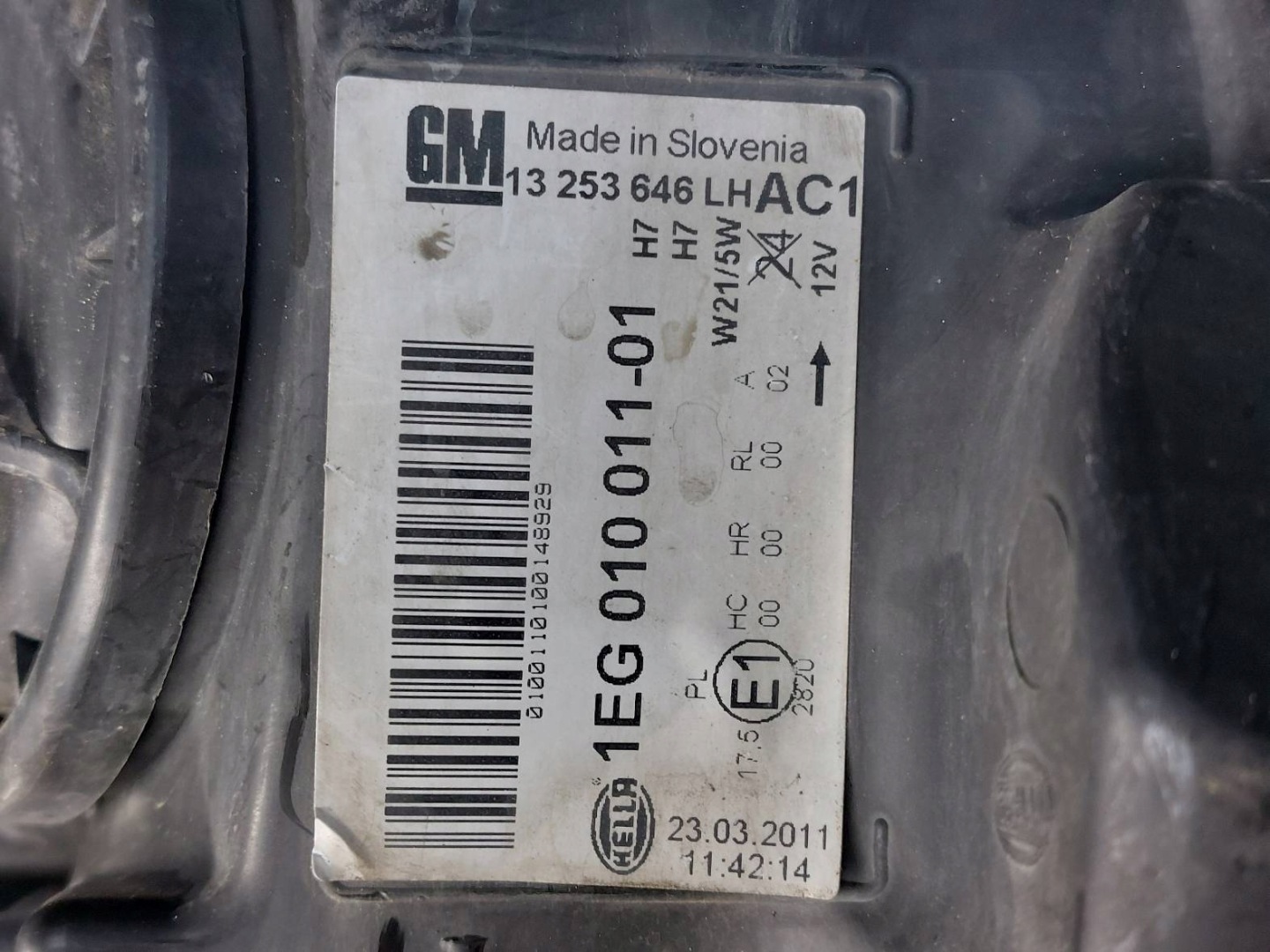 Frontscheinwerfer Opel Astra 13253646 LED Links Scheinwerfer Headlight - Thumbnail 9