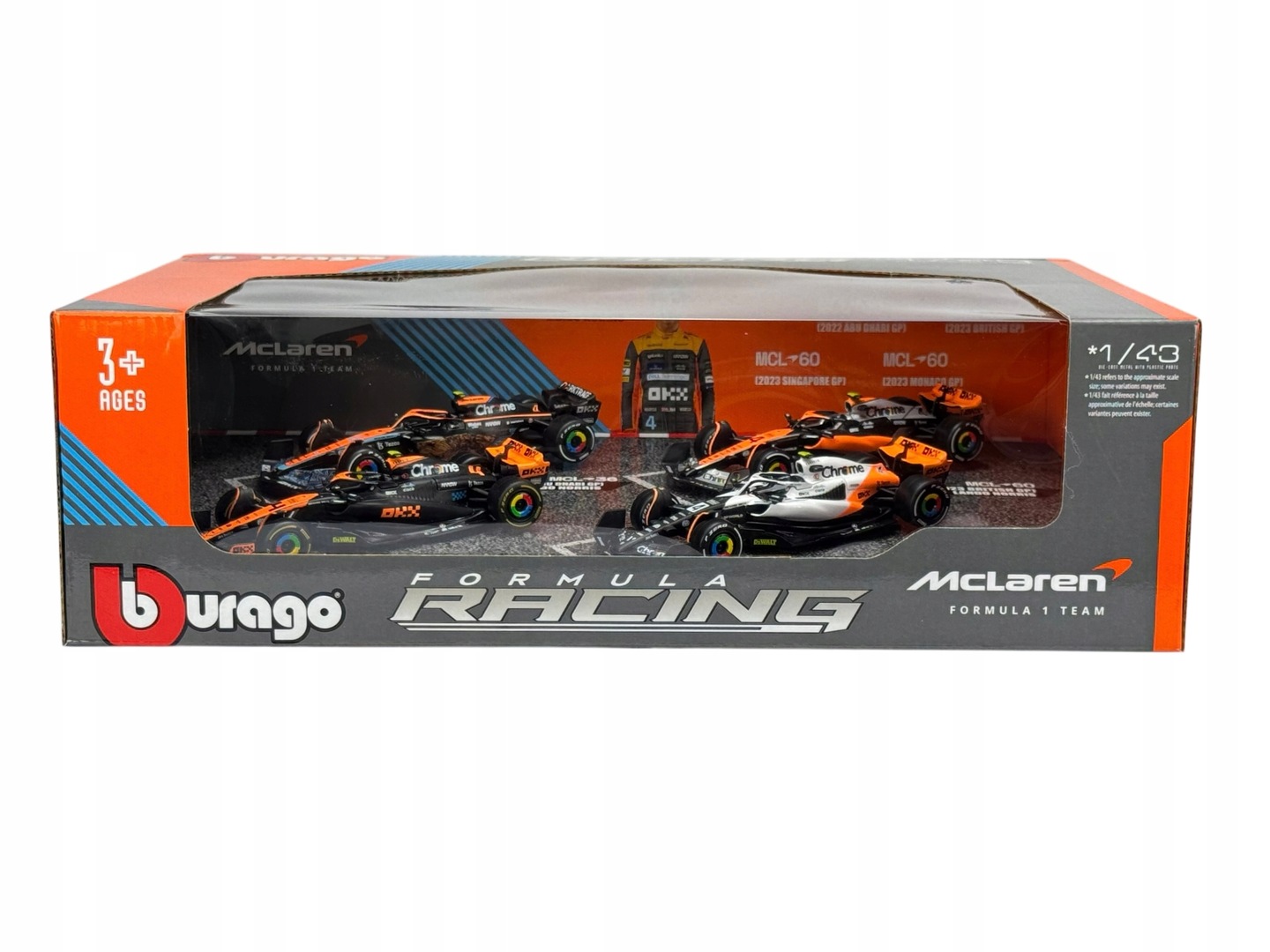 Bburago F1　4台セット1台おまけ 1/43 Bburago F1 4台セット1台おまけ 1/43 Bburago F1 4台セット1