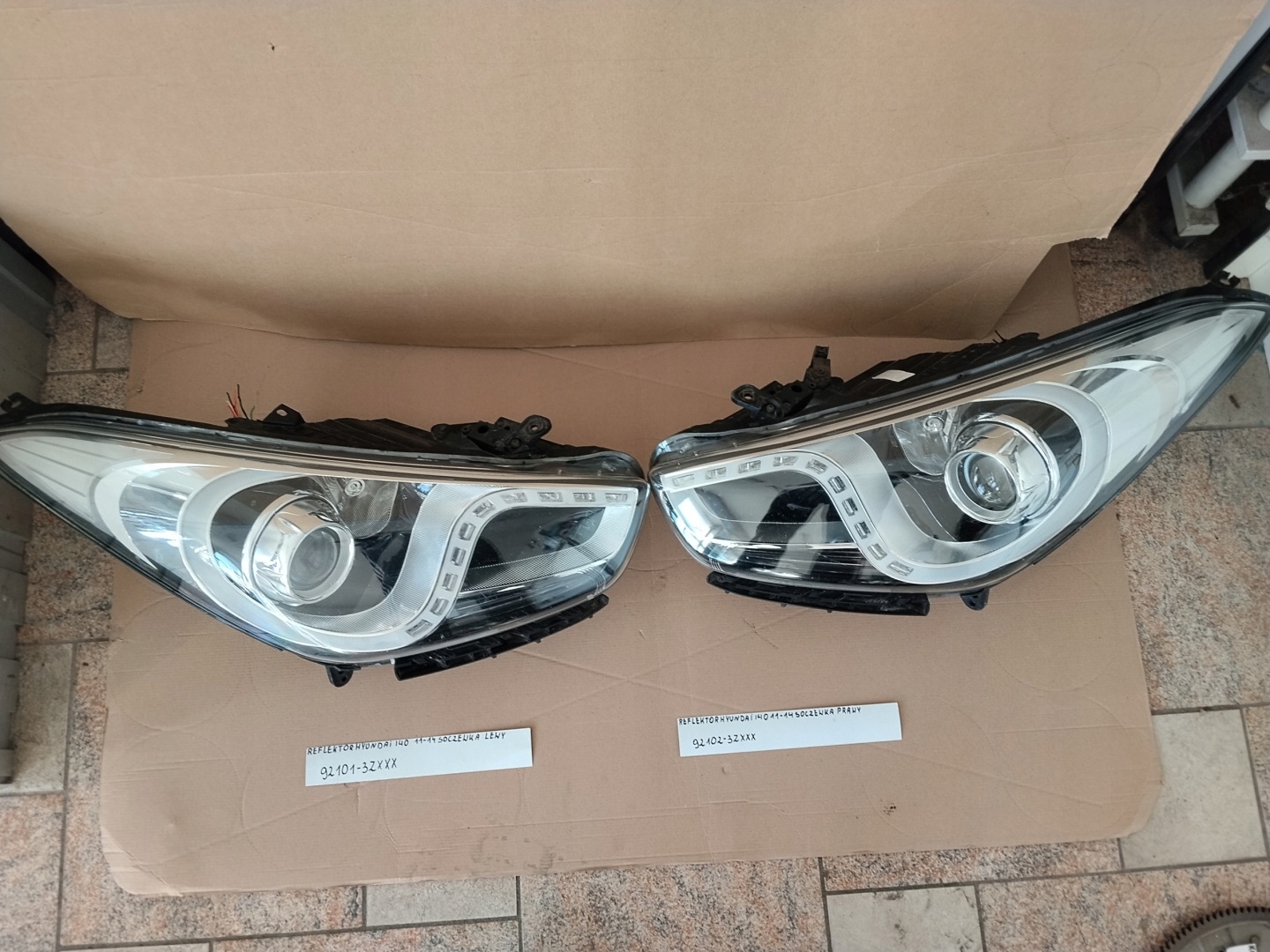 Frontscheinwerfer Hyundai i40 VF 92921023ZX LED Links Scheinwerfer Headlight - Thumbnail 1