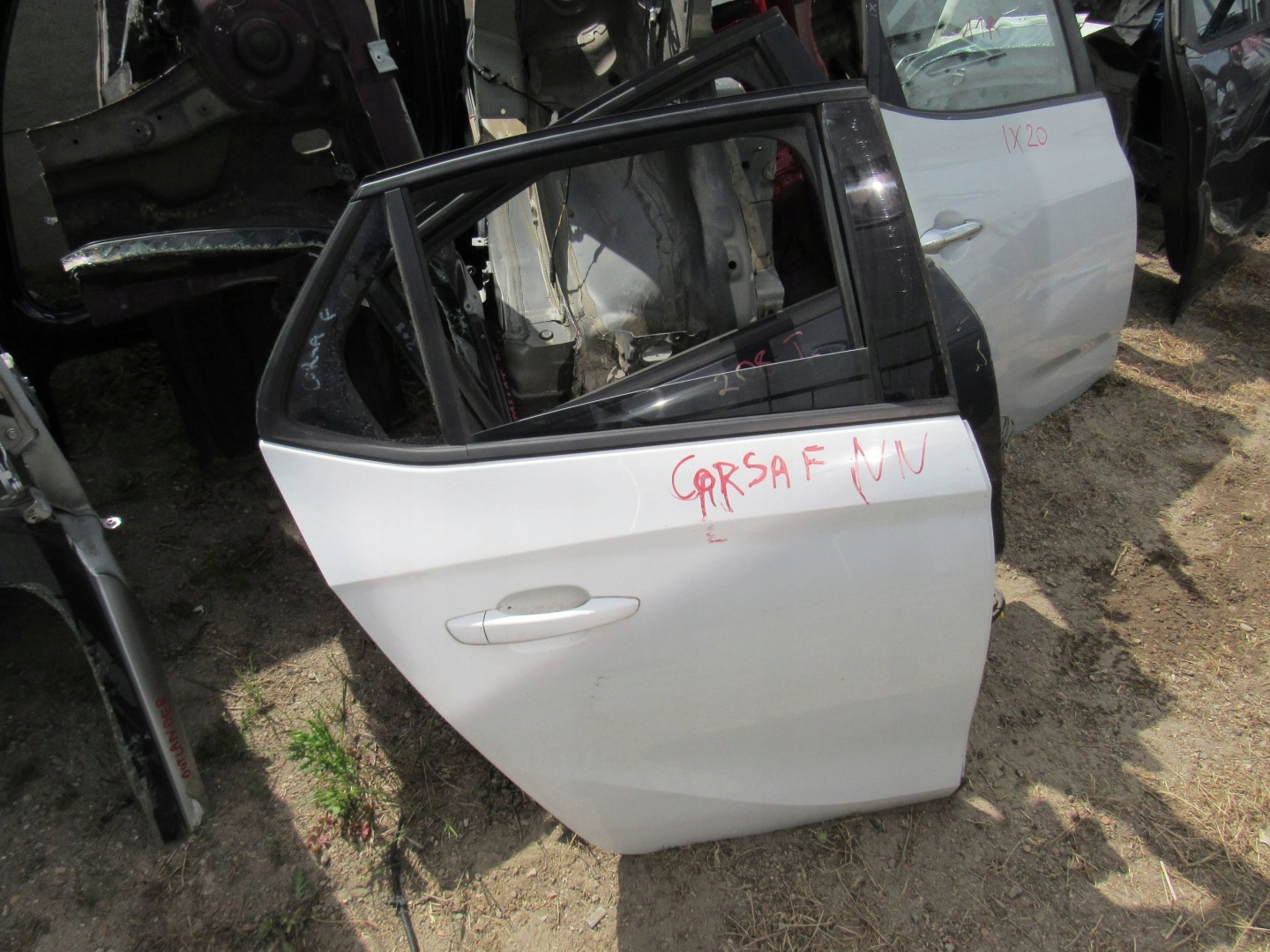 Opel Corsa Tür Hinten Rechts Door Porta Porte - Thumbnail 1