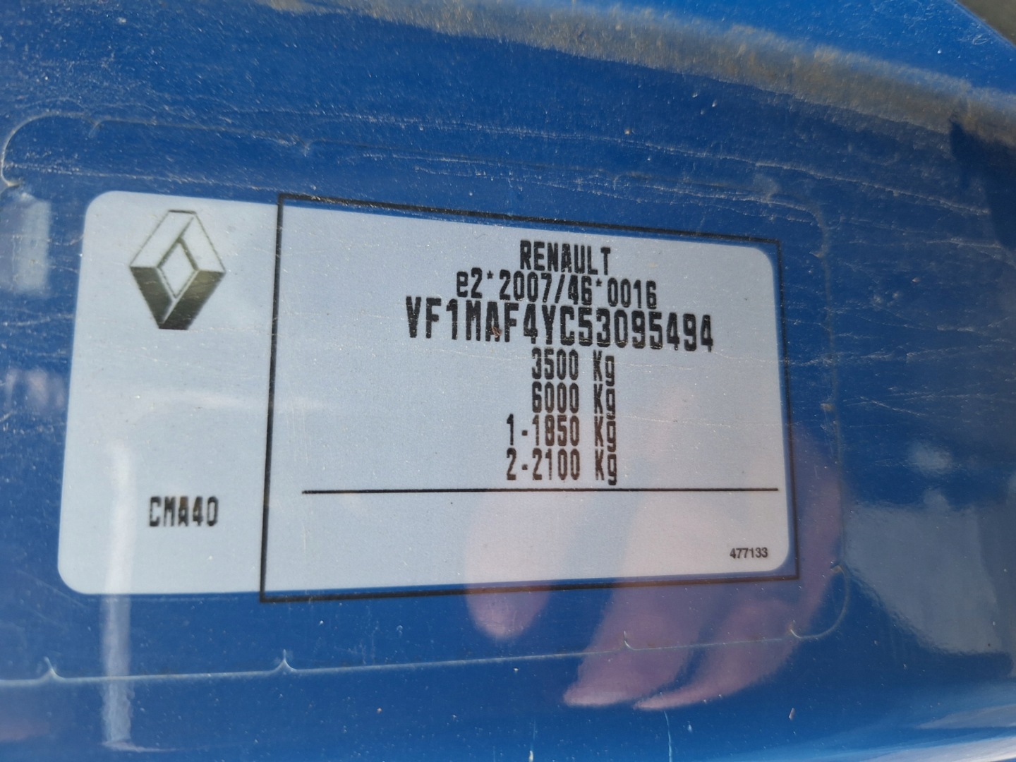 Renault Master II Kühlergrill FRONTGRILL Kühlergitter 20142019ATR - Thumbnail 11