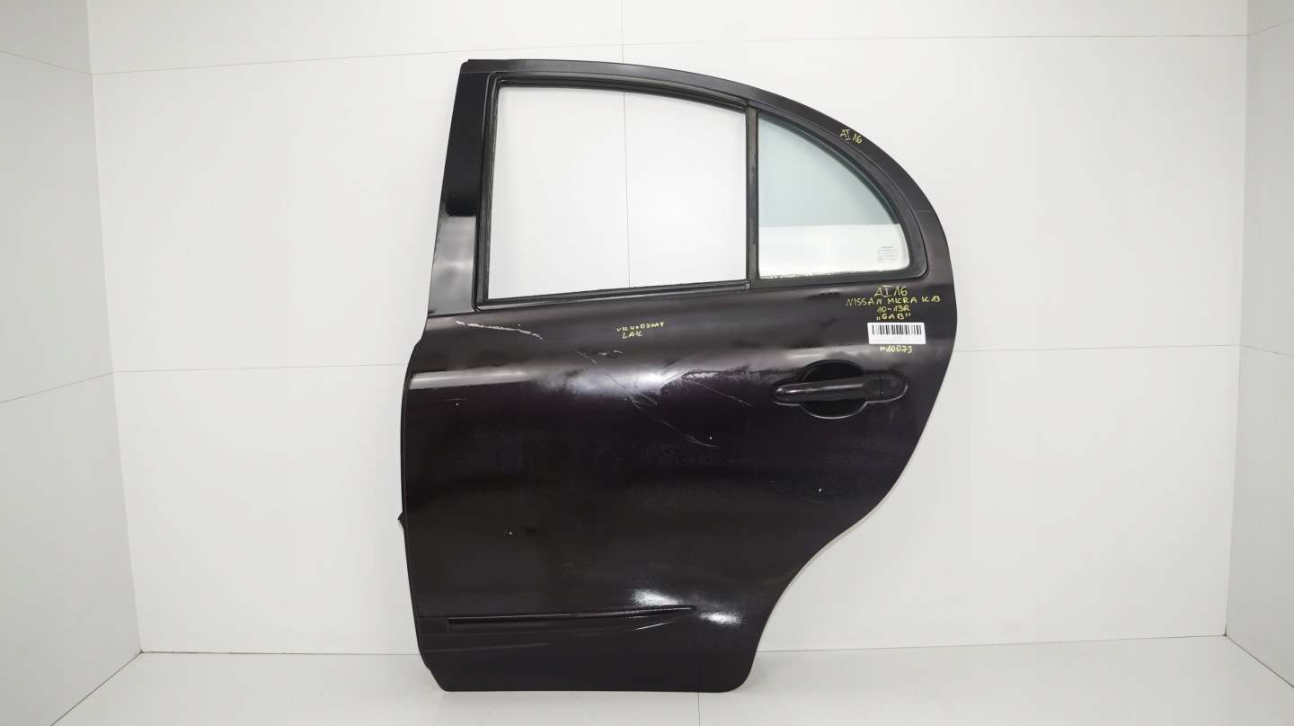 Nissan Micra K13 Tür Hinten Links Door NISSANMIC Porta Porte - Thumbnail 1