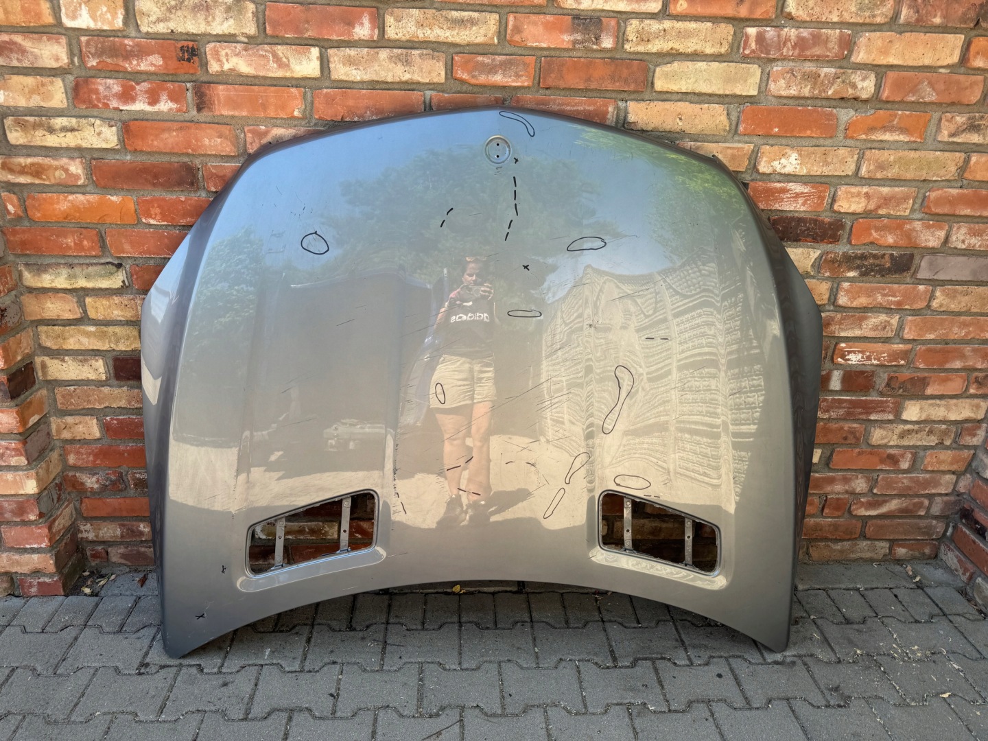 Motorhaube Mercedes-Benz GLE W166 Bonnet Hood - Thumbnail 1