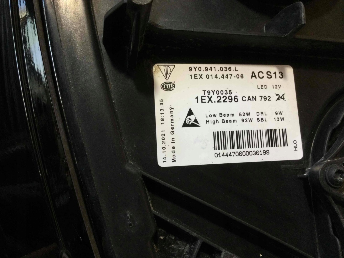 Frontscheinwerfer Porsche Cayenne 9YA 9Y0941036L LED Links Headlight - Thumbnail 7