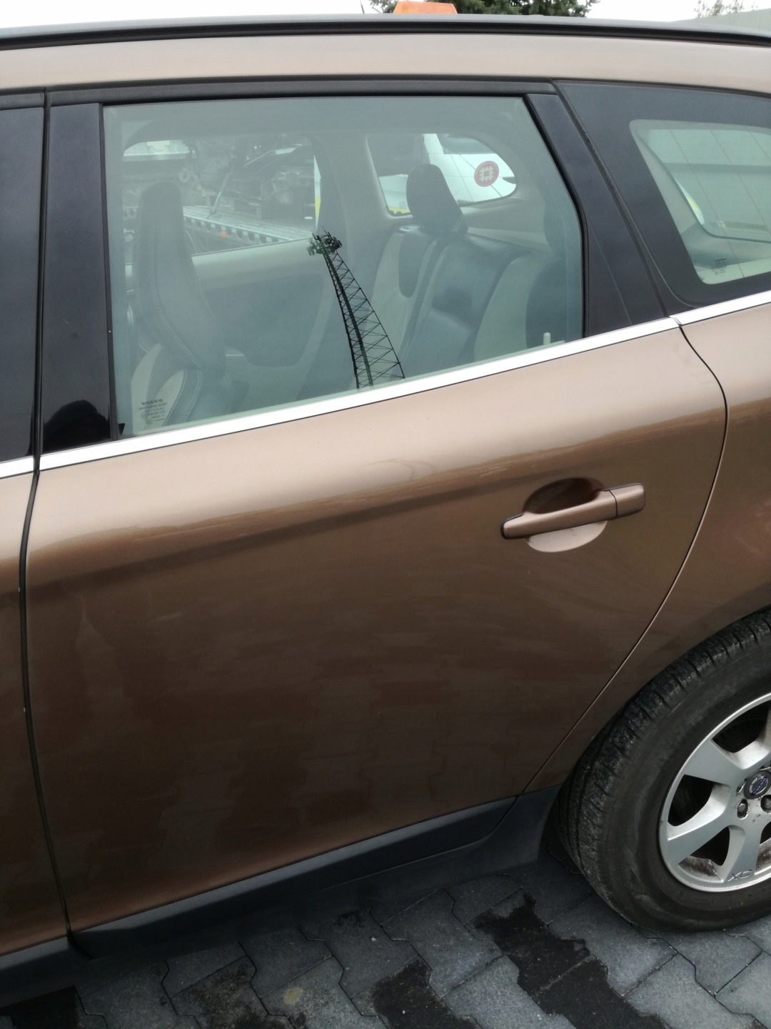 Volvo XC60 Tür Hinten Links Door Porta Porte - Thumbnail 1