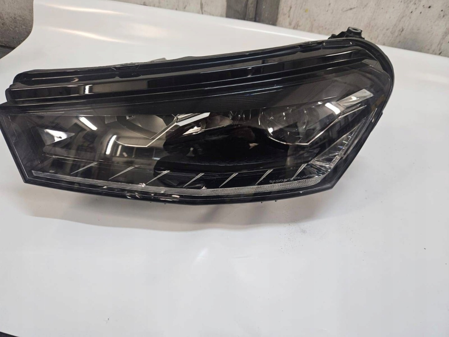 Frontscheinwerfer Skoda Fabia 6Y 6VB941015B LED Links Scheinwerfer Headlight - Thumbnail 1