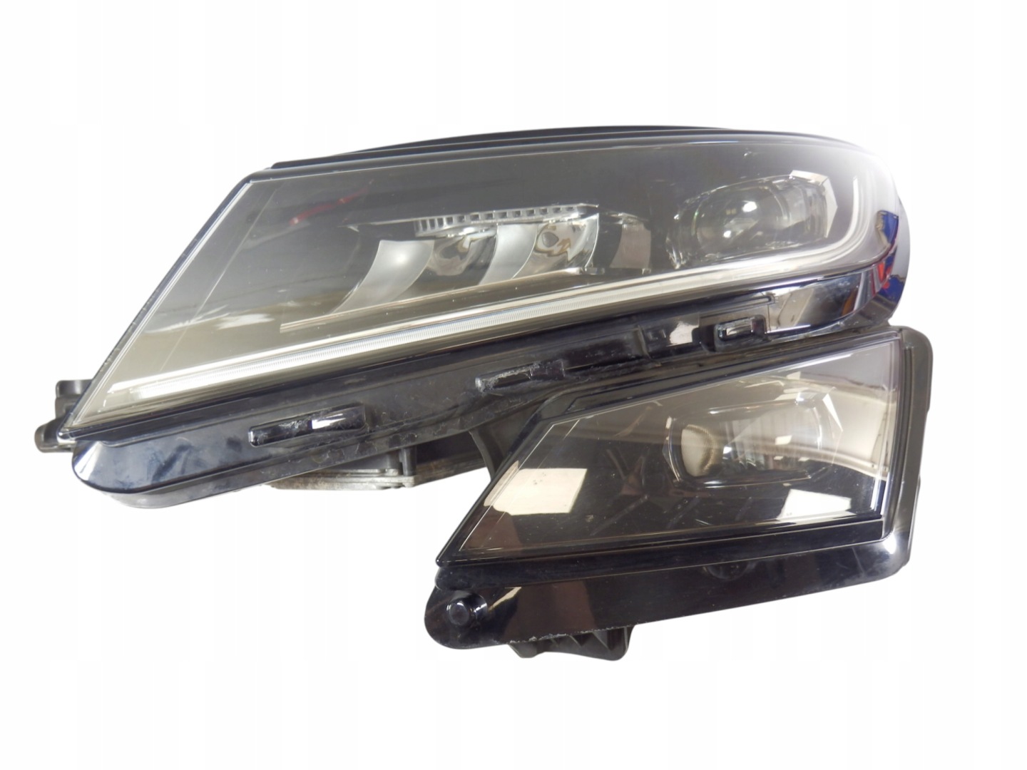 Frontscheinwerfer Skoda Kodiaq 566 566941015F LED Links Scheinwerfer Headlight - Thumbnail 1