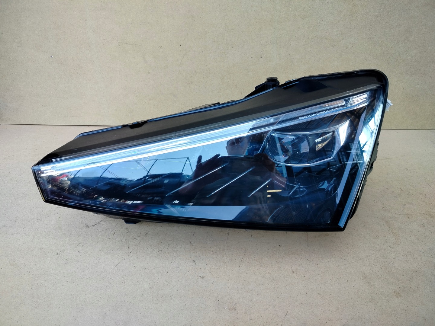 Frontscheinwerfer Skoda Scala 657 657941015AS LED Links Scheinwerfer Headlight - Thumbnail 1