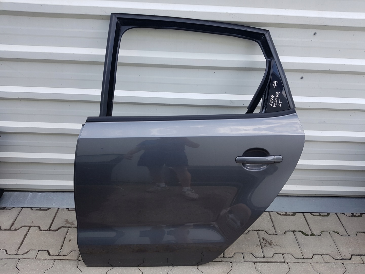 VW Polo V Tür Hinten Links Door Porta Porte - Thumbnail 1