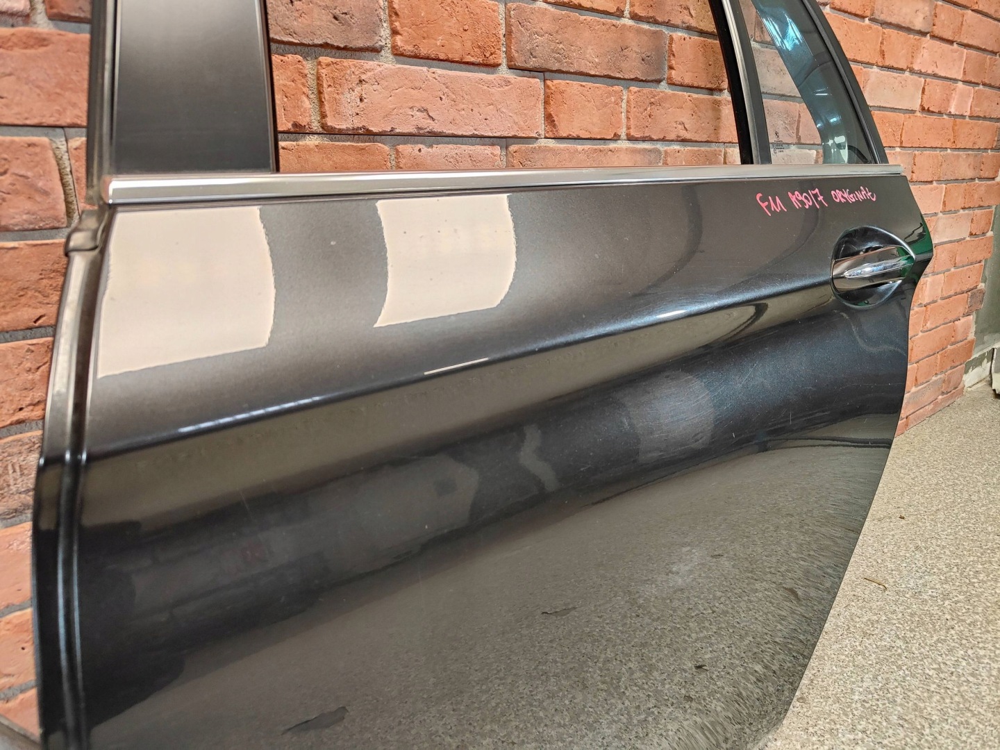 BMW 5 F11 Tür Hinten Links Door 9628757 Porta Porte - Thumbnail 8
