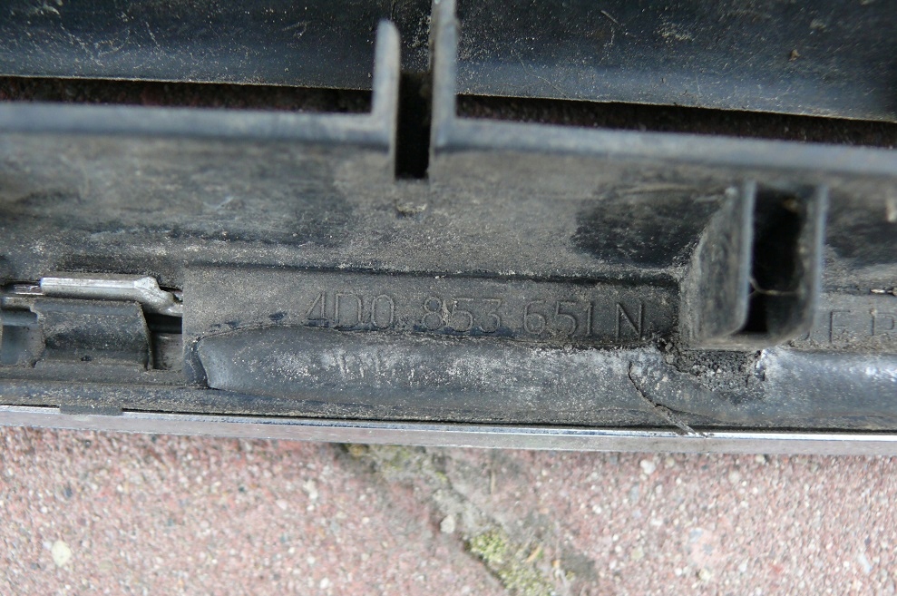 Audi A8 Kühlergrill FRONTGRILL Kühlergitter 4D0853651N - Thumbnail 8