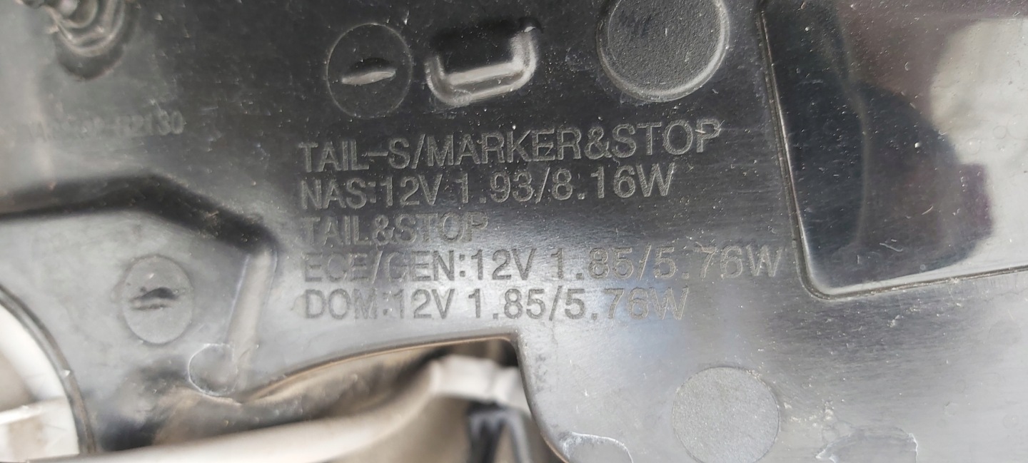 Kia Soul PS Rückleuchte Rearlamp - Thumbnail 8