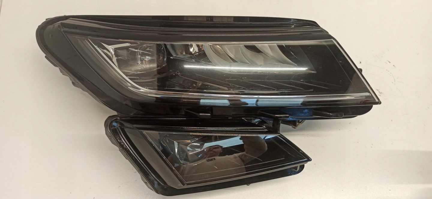 Frontscheinwerfer Skoda Kodiaq 567 567941016E LED Rechts Scheinwerfer Headlight - Thumbnail 11