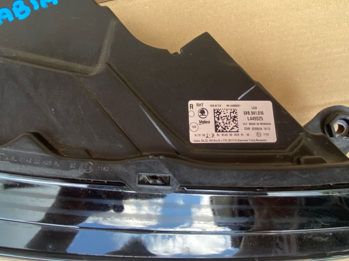Frontscheinwerfer Skoda Fabia 6Y 6VB941016S LED Rechts Scheinwerfer Headlight - Thumbnail 6