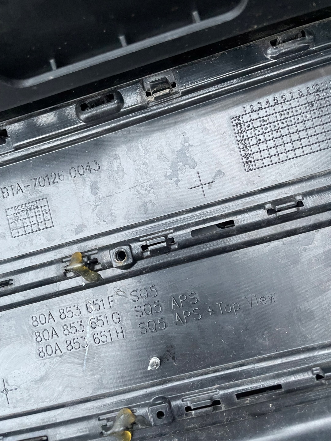 Audi Q5 Kühlergrill FRONTGRILL Kühlergitter 80A853651G - Thumbnail 5