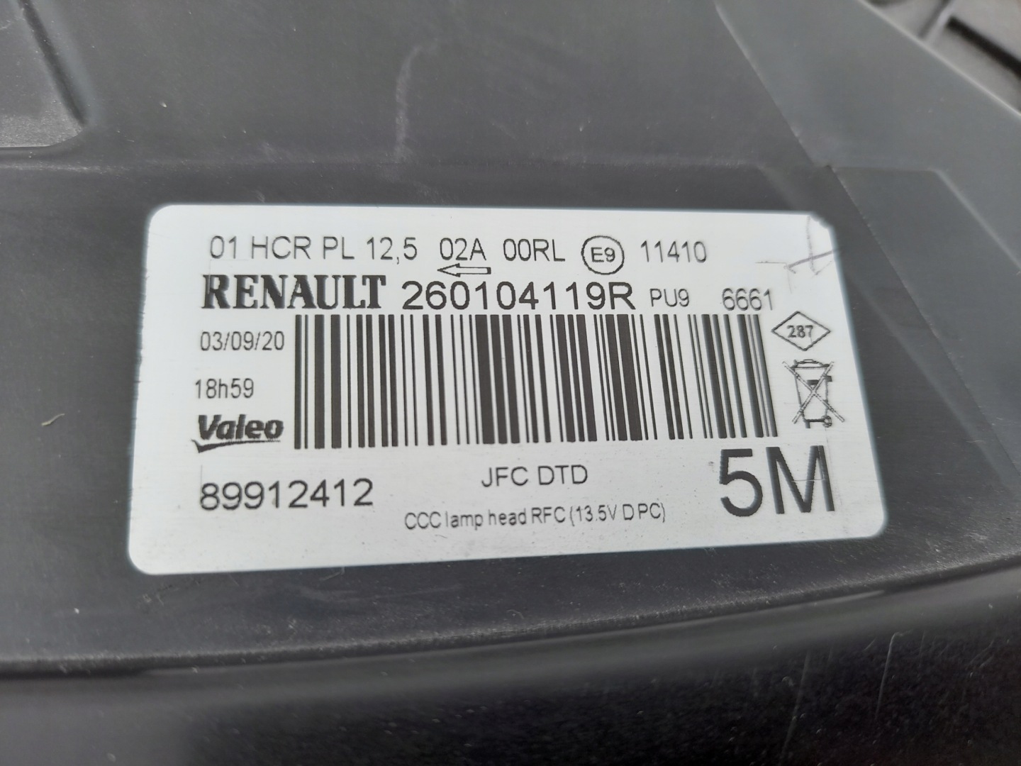 Frontscheinwerfer Renault Espace RHN LED Rechts Scheinwerfer Headlight - Thumbnail 7