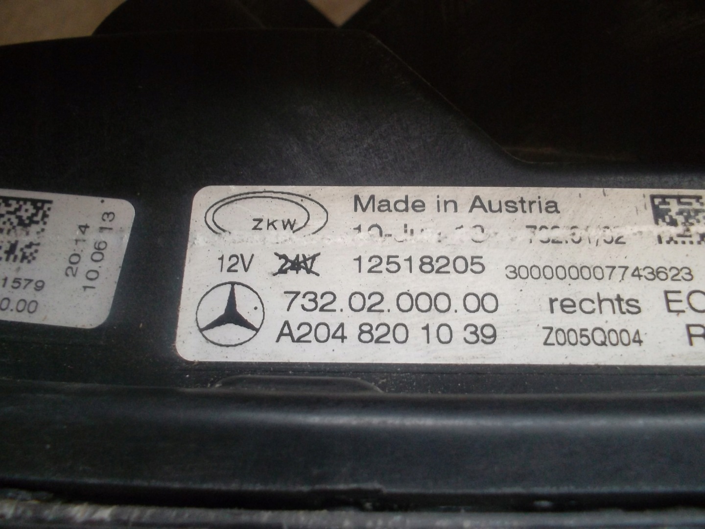 Frontscheinwerfer Mercedes-Benz C-Klasse W204 A2048201039 LED Links Headlight - Thumbnail 11
