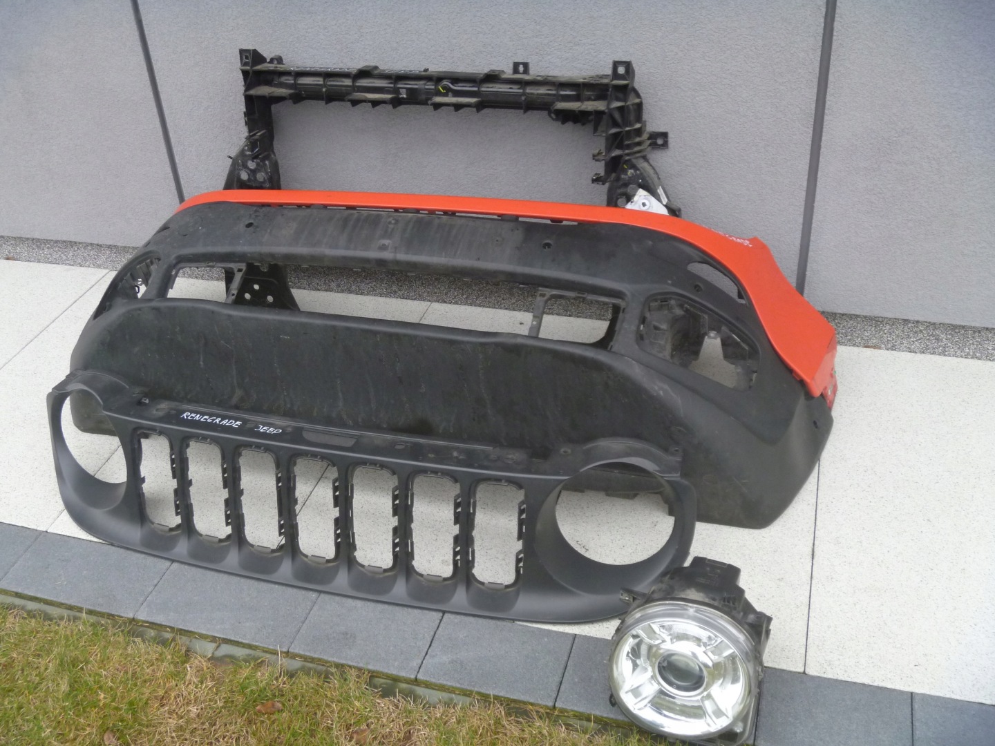 Frontscheinwerfer Jeep Renegade BU 0051953110 Xenon Links Scheinwerfer Headlight - Thumbnail 1