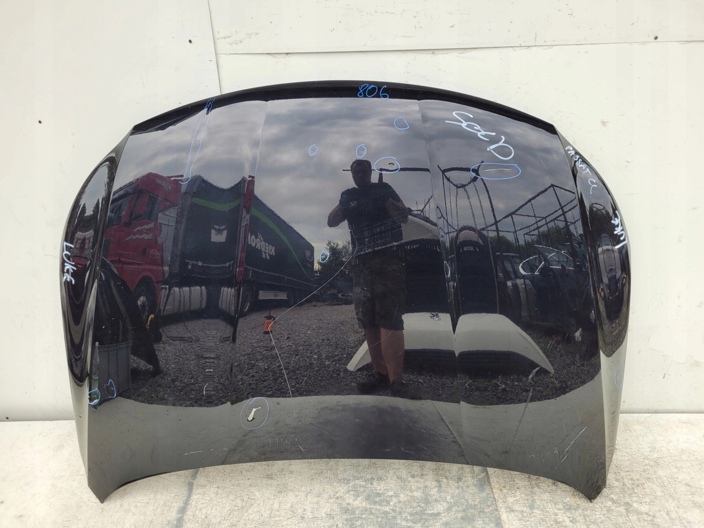 Motorhaube VW Passat B7 Bonnet Hood - Thumbnail 1