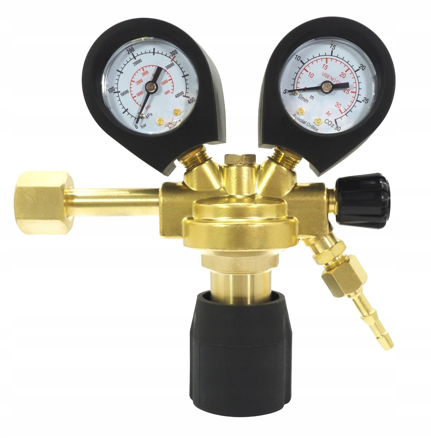 Butla z gazem  ARGON 10L  + Reduktor Ar / CO2-10 BestSchweissen.de