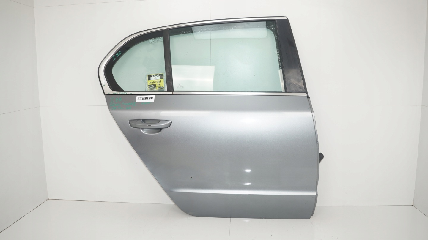 Skoda Superb 3U Tür Hinten Rechts Limousine Door Porta Porte - Thumbnail 1