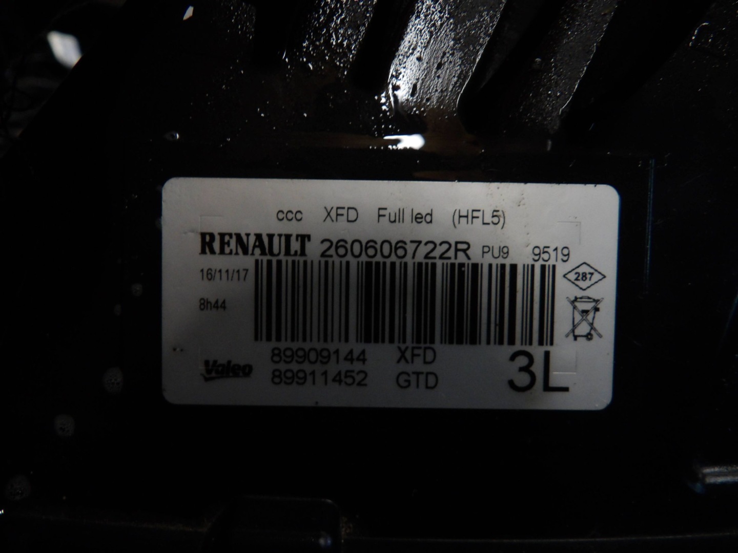Frontscheinwerfer Renault Talisman RFD 260606722R LED Links Headlight - Thumbnail 4
