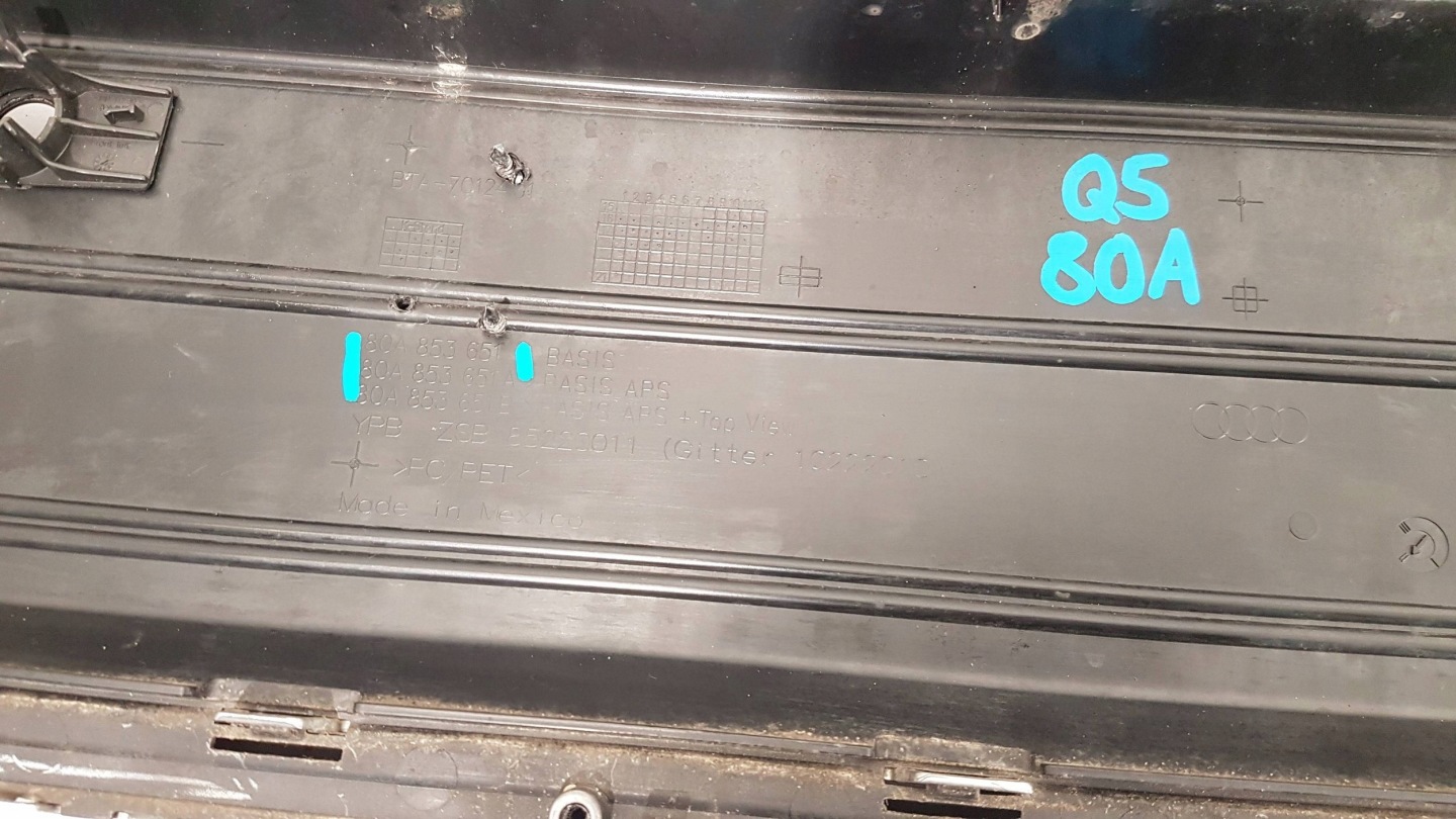 Audi Q5 Kühlergrill FRONTGRILL Kühlergitter 80A853651 - Thumbnail 11