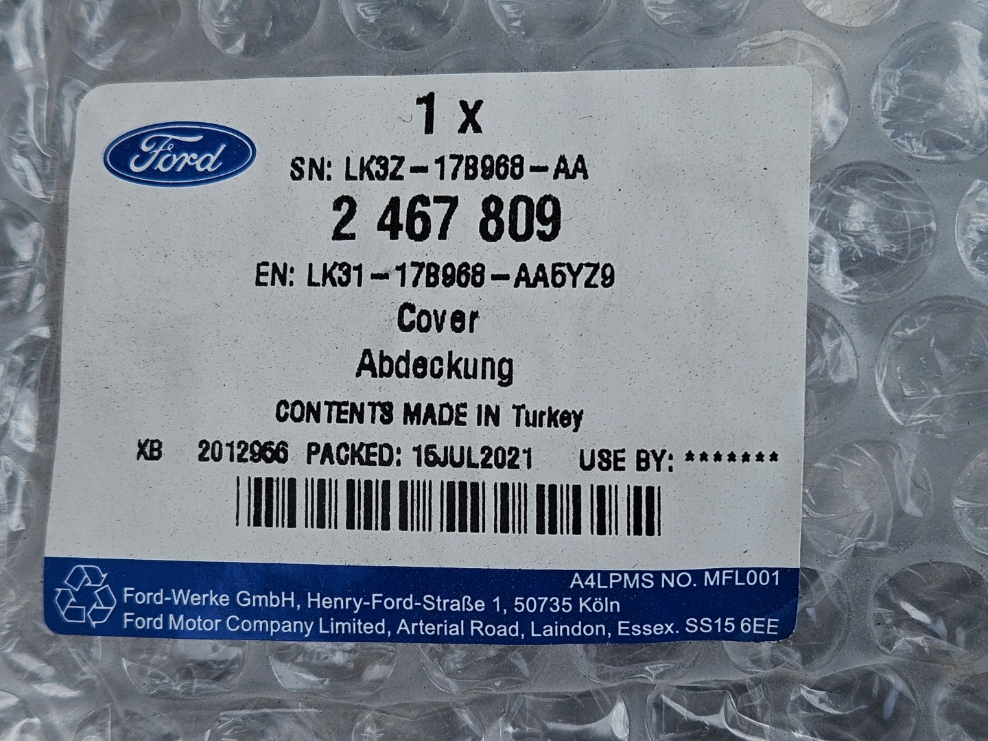 Ford Transit V Kühlergrill FRONTGRILL Kühlergitter KK3117B968C - Thumbnail 12